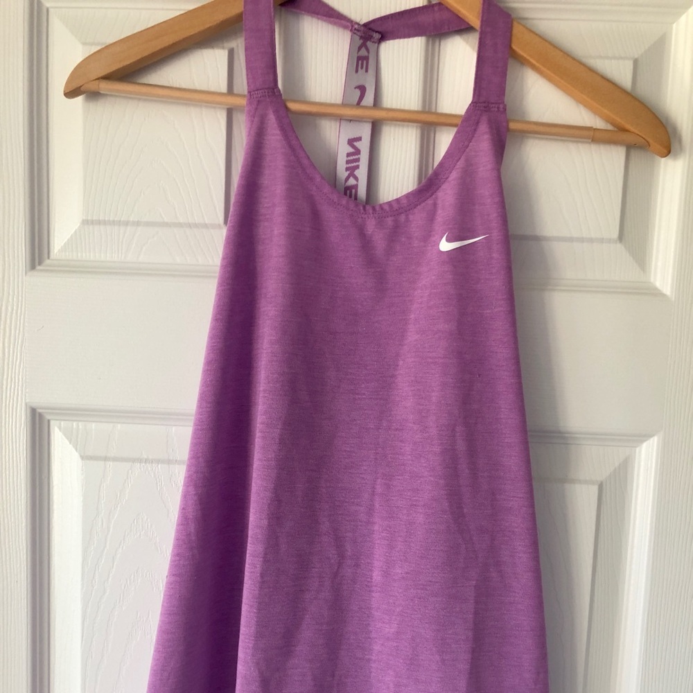 NIKE Dri Fit Tank T-Strap Lilac Color Women’s Sz. S